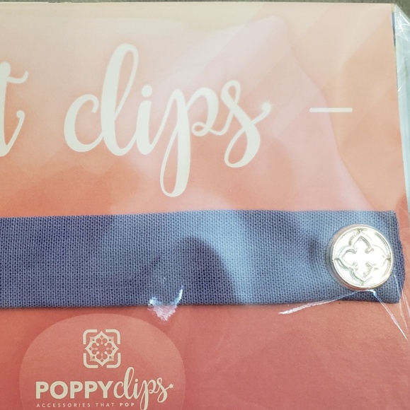 Hydrangea Fit Clips Poppy Clips - Picture 2 of 5